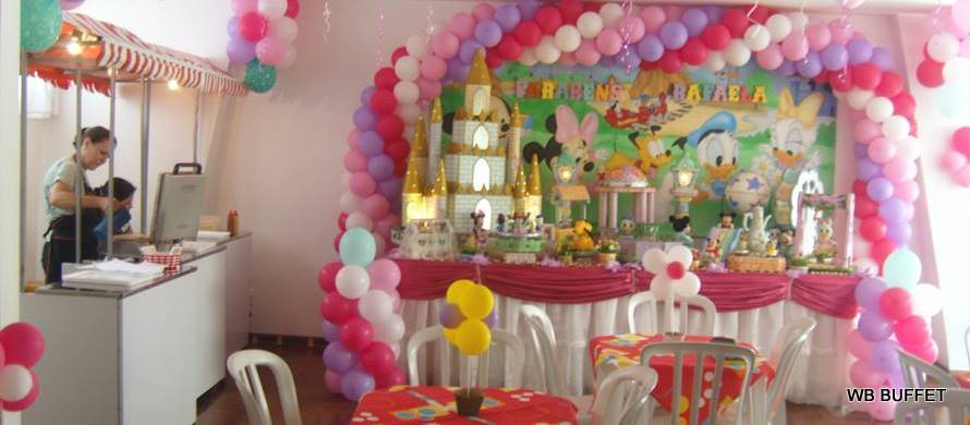 Barraquinha de crepe em festa